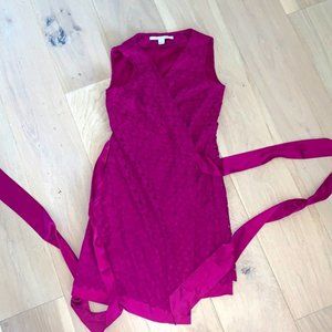 Diane von Furstenberg Purple Wrap Dress | Size 4